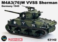 Dragon 540063142 - 1:72 M4A3(76)W VVSS Sherman Germany 1945